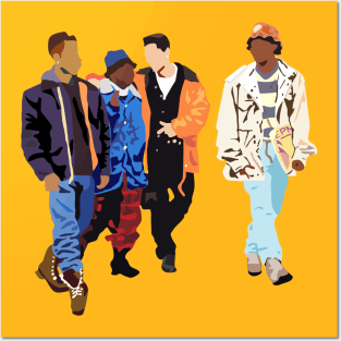 Juice 90 hip hop art Posters and Art